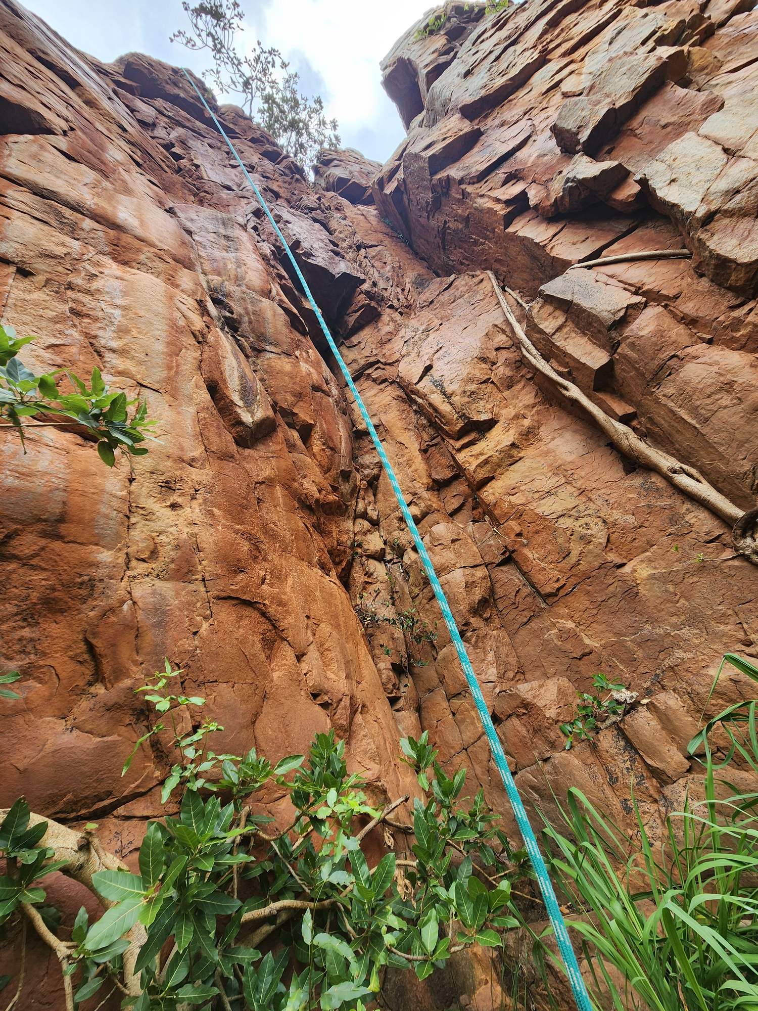Abseiling photo